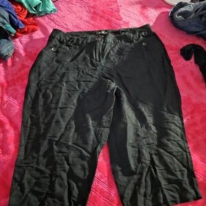Lane Bryant Womens Black Pants